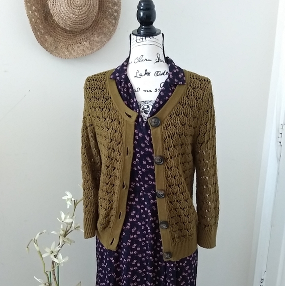 🌵VINTAGE OLD NAVY COTTON KNIT SWEATER - Picture 7 of 10